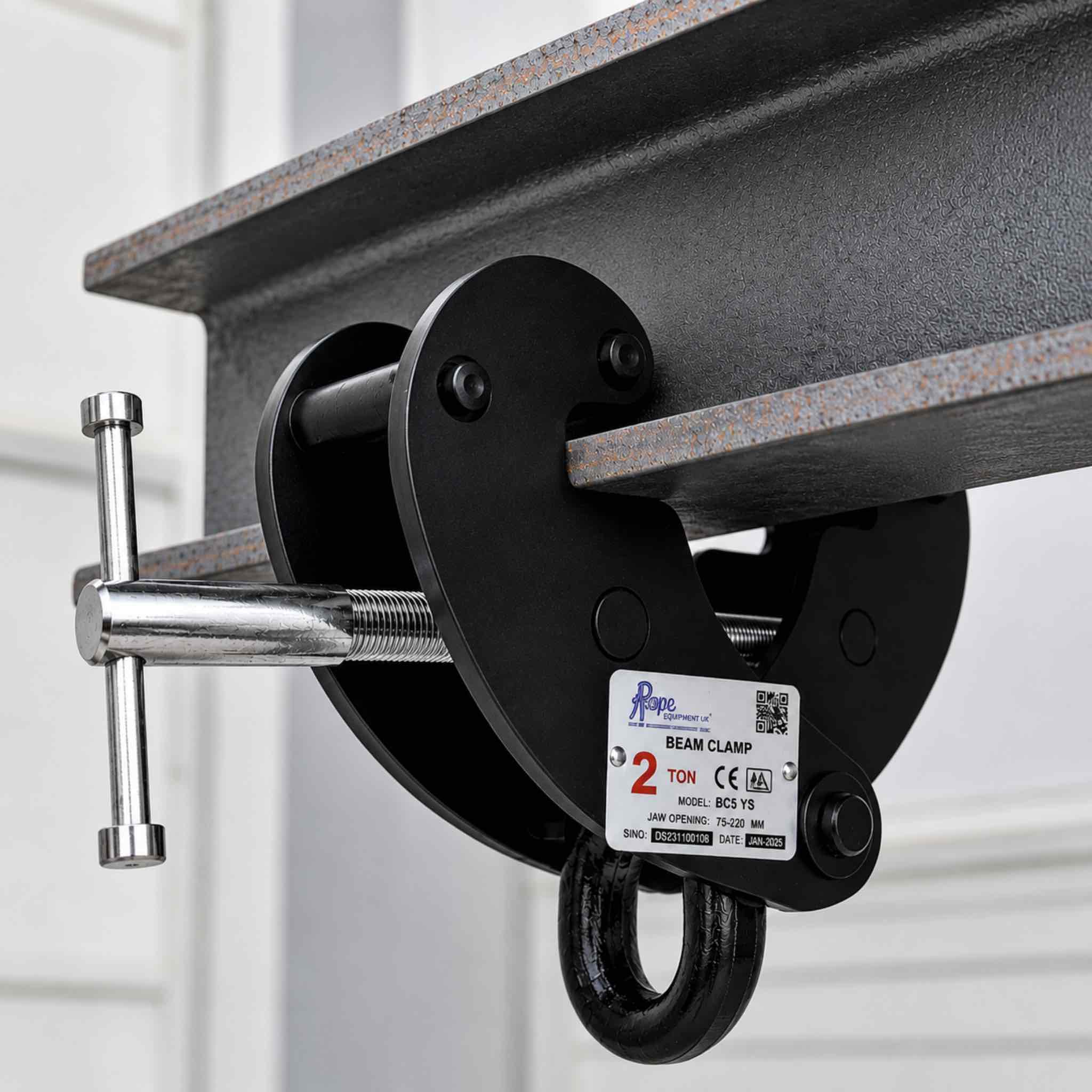 gym climbing rope beam clamp 2 tonne 1