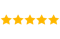 5-star customer reviews