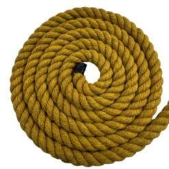 gold natural cotton rope halters 2