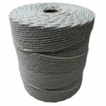 No.6 Natural Cotton Piping Cord – 3mm x 500m (2kg Spool)