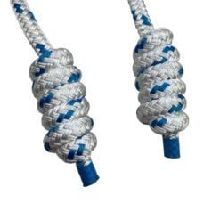 white blue flow rope 1