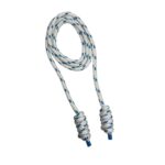 White And Blue Flow Rope – Custom Length & Diameter