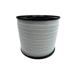 white electric fence polywire tape 1