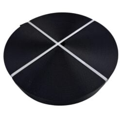 47mm black seat belt webbing 1