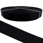 47mm Black Seat Belt Webbing - 100 Metre Reel