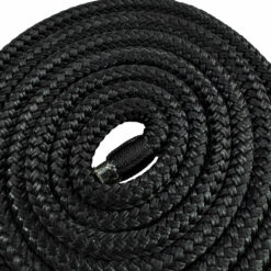 black double braid polyester fender lines 2