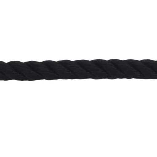 black polyester mooring rope 2