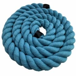 blue acrylic cotton 3 strand rope 2