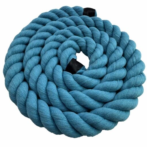 blue acrylic cotton 3 strand rope 2