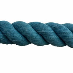 blue acrylic cotton 3 strand rope 4
