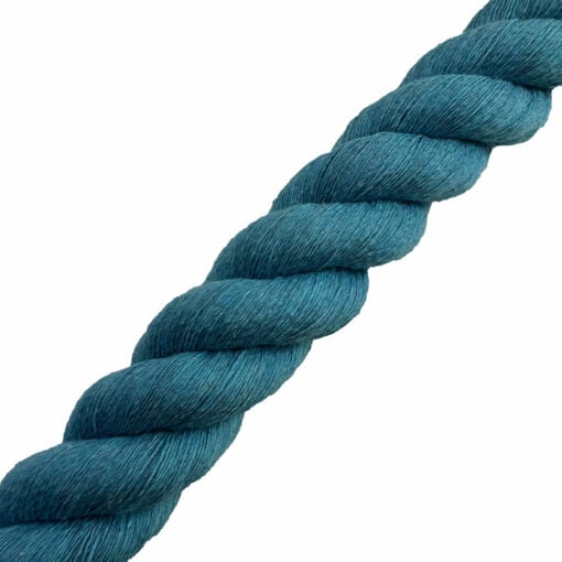 blue acrylic cotton 3 strand rope 5