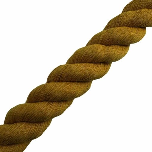 gold acrylic cotton 3 strand rope 5