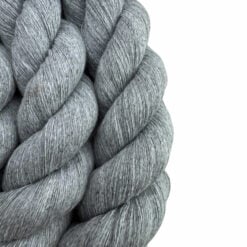 light grey acrylic cotton 3 strand rope 3