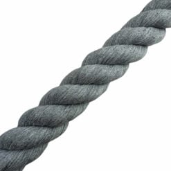 light grey acrylic cotton 3 strand rope 5