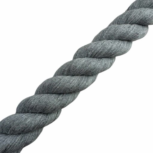 light grey acrylic cotton 3 strand rope 5