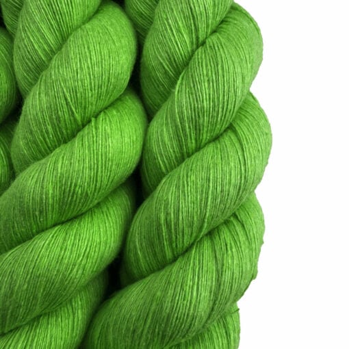 lime green acrylic cotton 3 strand rope 3