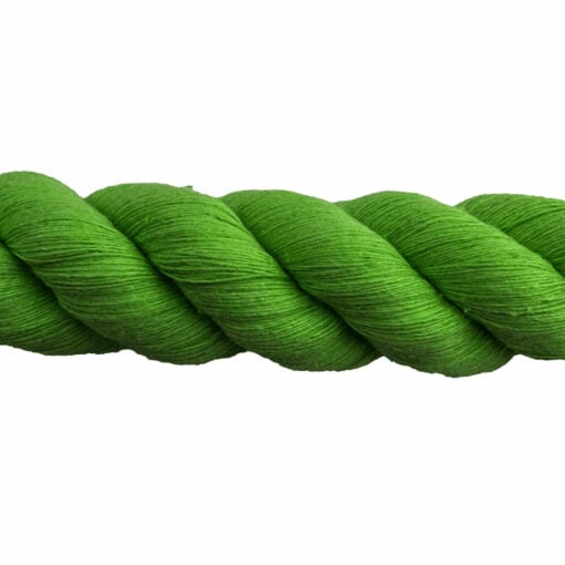 lime green acrylic cotton 3 strand rope 4
