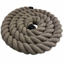mud acrylic cotton 3 strand rope 2