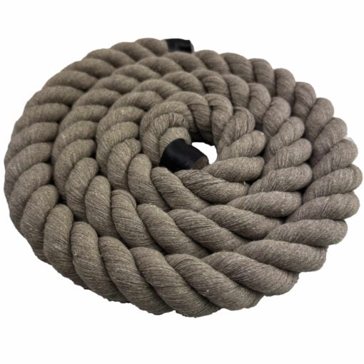 mud acrylic cotton 3 strand rope 2