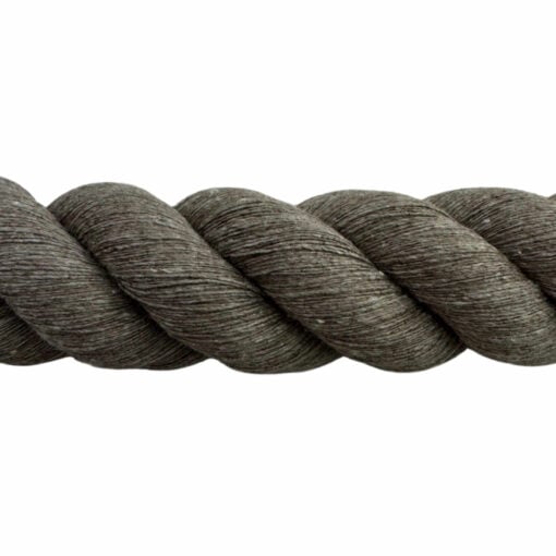 mud acrylic cotton 3 strand rope 5