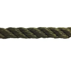 olive polyester mooring rope 3