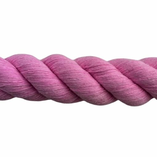 pink acrylic cotton 3 strand rope 4