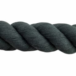 slate grey acrylic cotton 3 strand rope 2