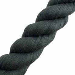 slate grey acrylic cotton 3 strand rope 4