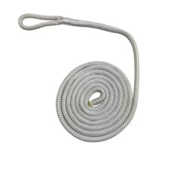 white double braid polyester fender lines 1