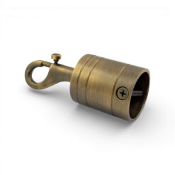 36mm antique brass trigger hook rope fitting 4