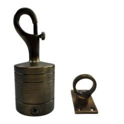 antique brass trigger hook 2