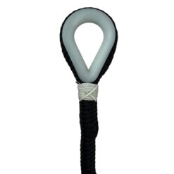 black double braided polyester mooring wraps 5