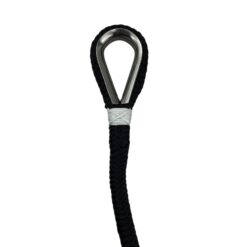 black double braided polyester mooring wraps 6