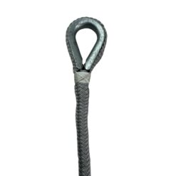 grey double braided polyester mooring wraps 1