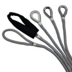 Grey Double Braided Polyester Mooring Warps