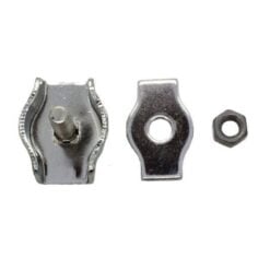 stainless steel simplex wire rope grip
