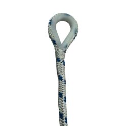 white blue double braided polyester mooring wraps 6