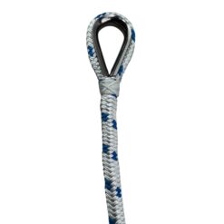 white blue double braided polyester mooring wraps 7