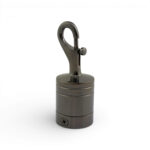 24mm Gun Metal Black Trigger Hook Rope Fitting
