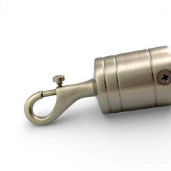 24mm satin nickel trigger hook rope fitting 5