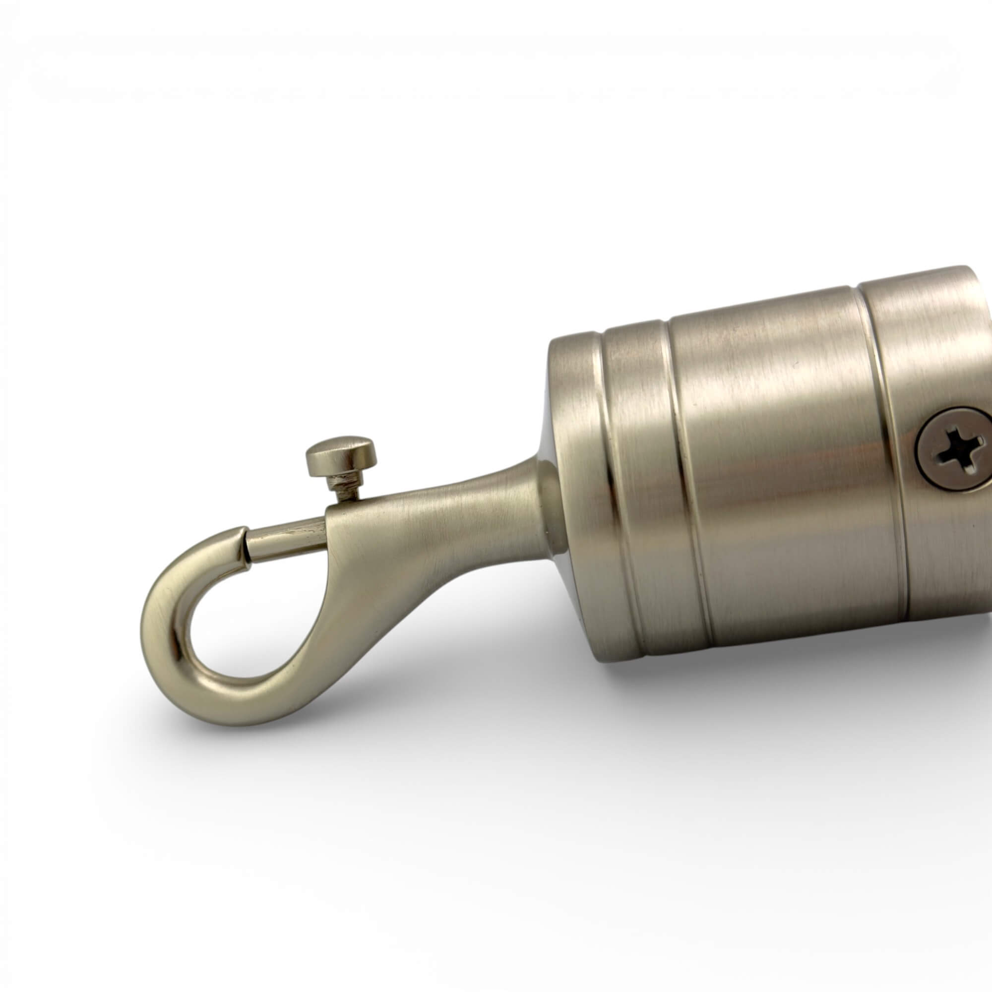 24mm satin nickel trigger hook rope fitting 5