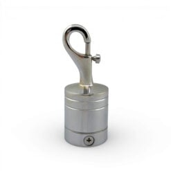 28mm polished chrome trigger hook rope fitting 2