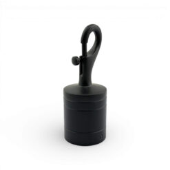 36mm powder coated black trigger hook rope fitting 3