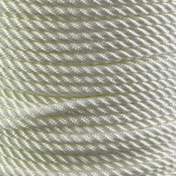 6mm white polyester rope 500 metre reel 1