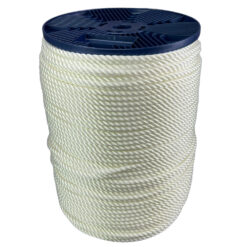 6mm white polyester rope 500 metre reel 5