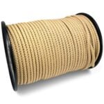 10mm Beige Braided Floating Polypropylene Rope x 50 Metre Reel CS