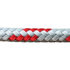 10mm grey with red fleck double braid polyester rope 200 metre reel 6