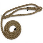 12mm Natural Jute Ringed Rope Halter x 12 Foot