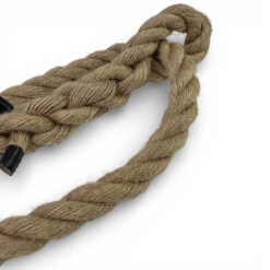 12mm natural jute ringed rope halter 4