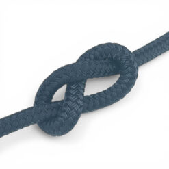 16mm navy blue double braid polyester rope x 50 metre reel discount 6
